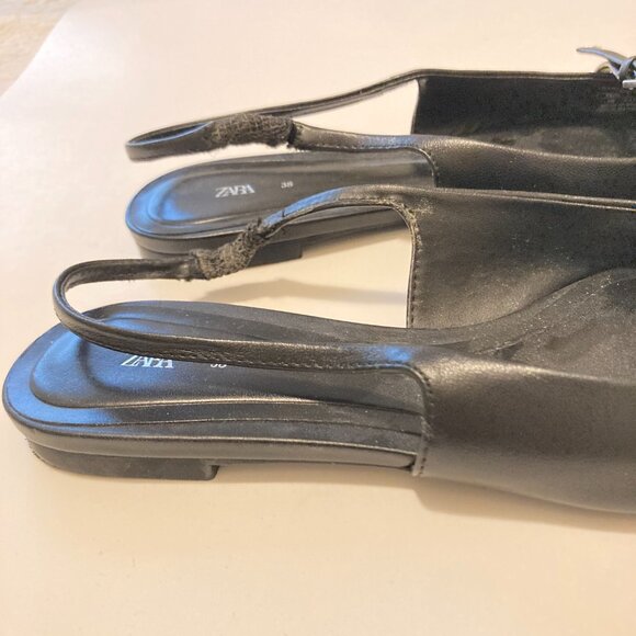 ZARA Sling back flats - Picture 2 of 5